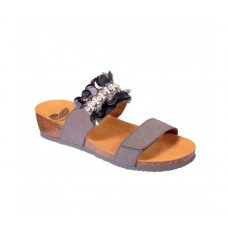 Scholl Chantal Strap Grigio Scuro